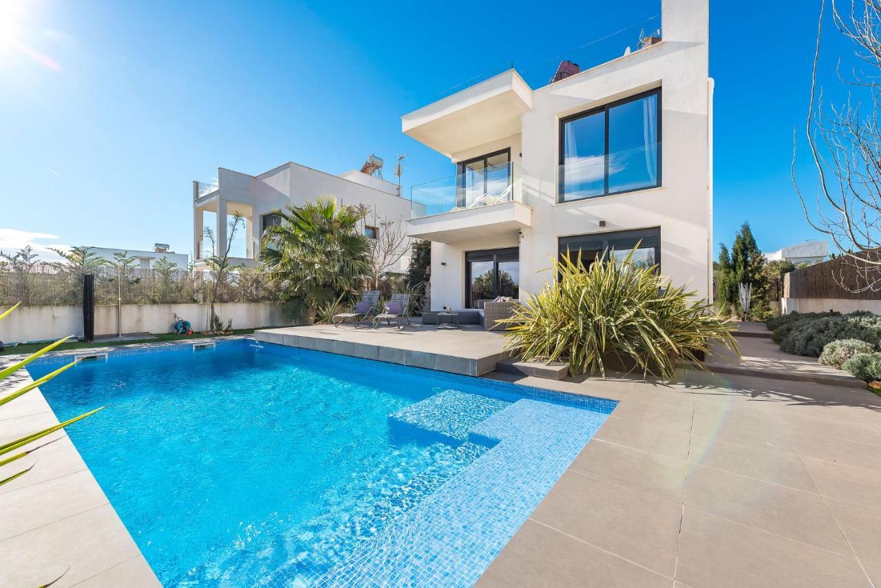 Villa 11 Oasis Del Mare, 5Min Strand, Wifi, Klima, Fussbodenheizung Sa Ràpita Eksteriør bilde